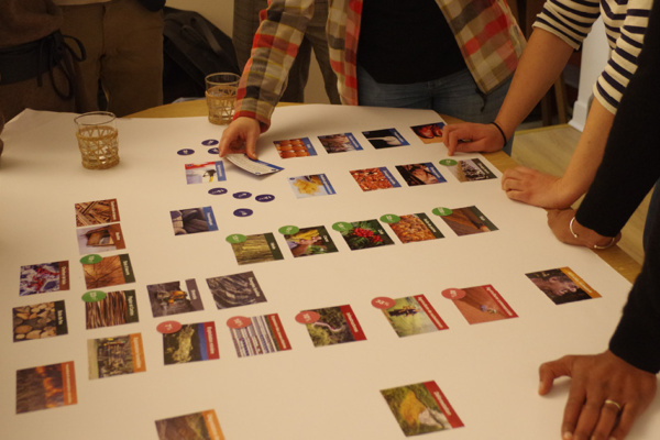 fresque de la forêt