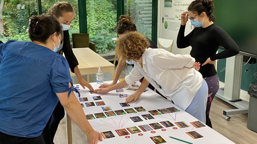 fresque de la forêt