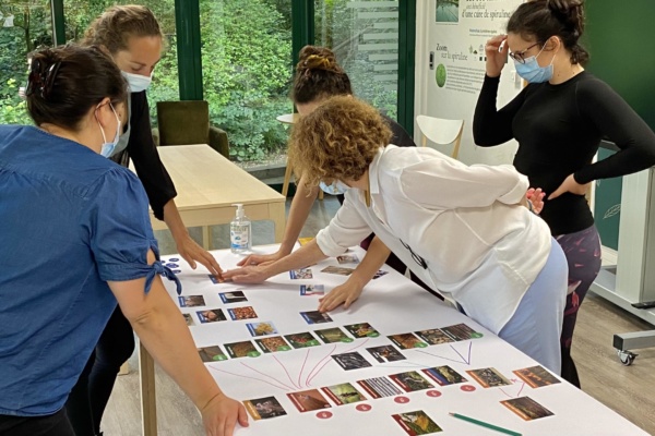 fresque de la forêt