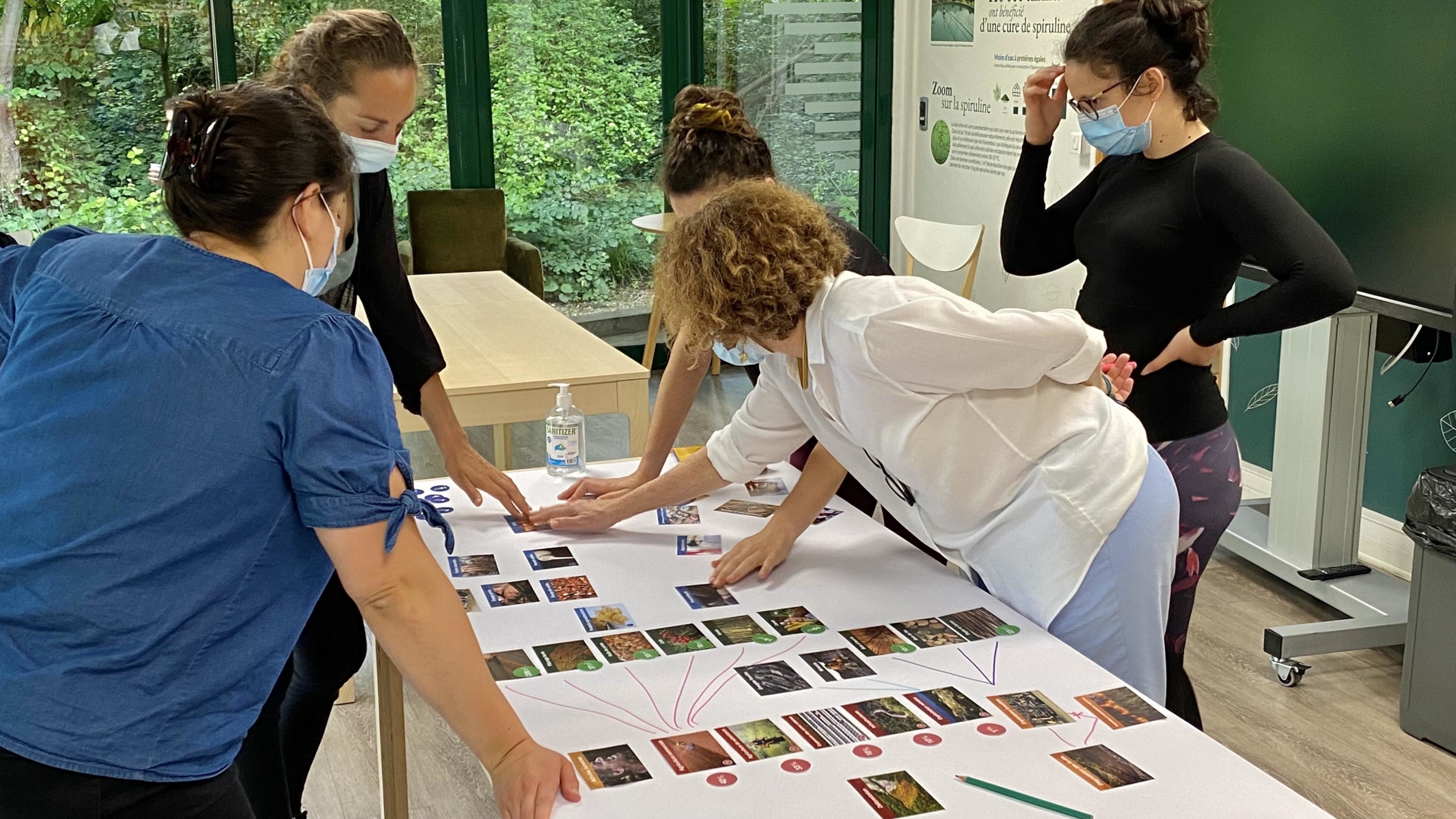 fresque de la forêt