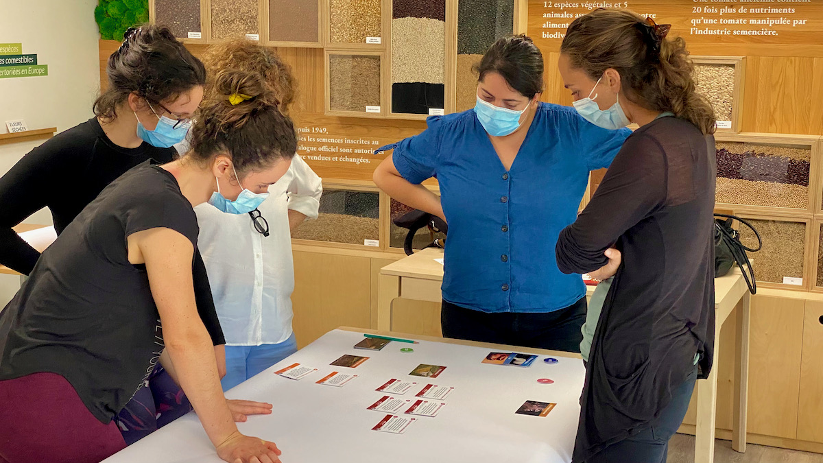 fresque de la forêt