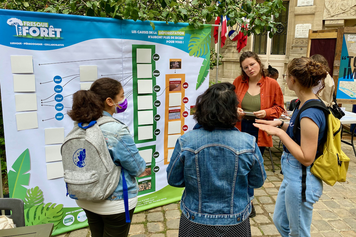 fresque de la forêt quiz